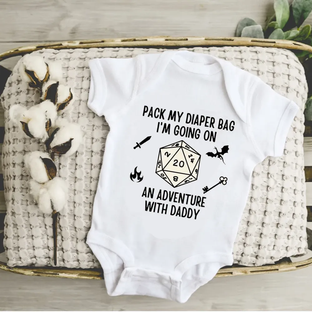 Pack My Diaper Bag 2 Baby Bodysuit - 6