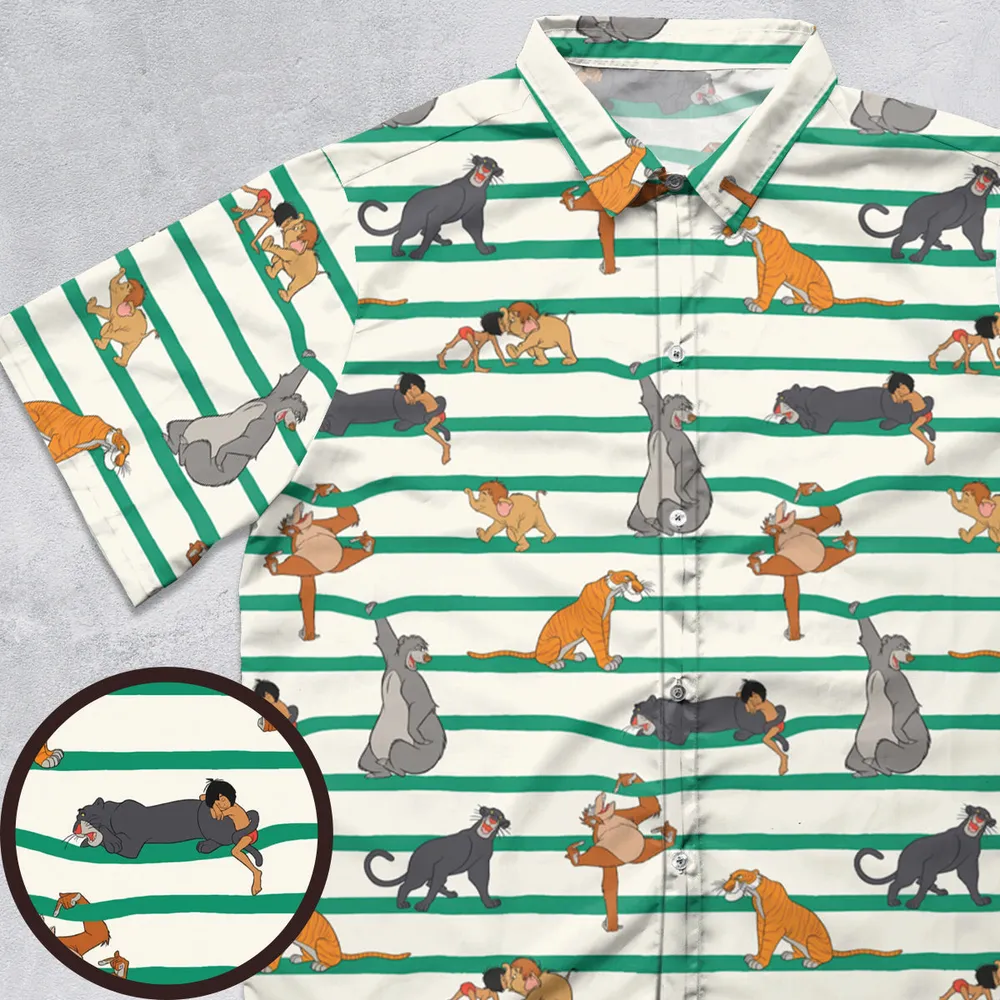Jungle Book Button Down Shirt - 1