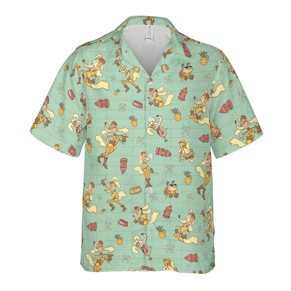 Sergeant O'Fera Cuphead Hawaiian Shirt - 2
