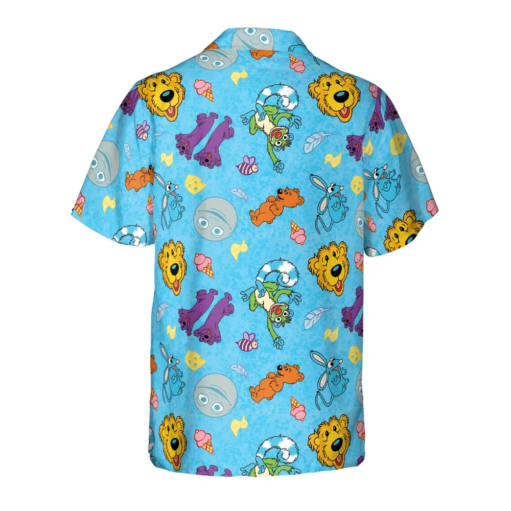Bear in the Big Blue House Hawaiian Shirt - 3