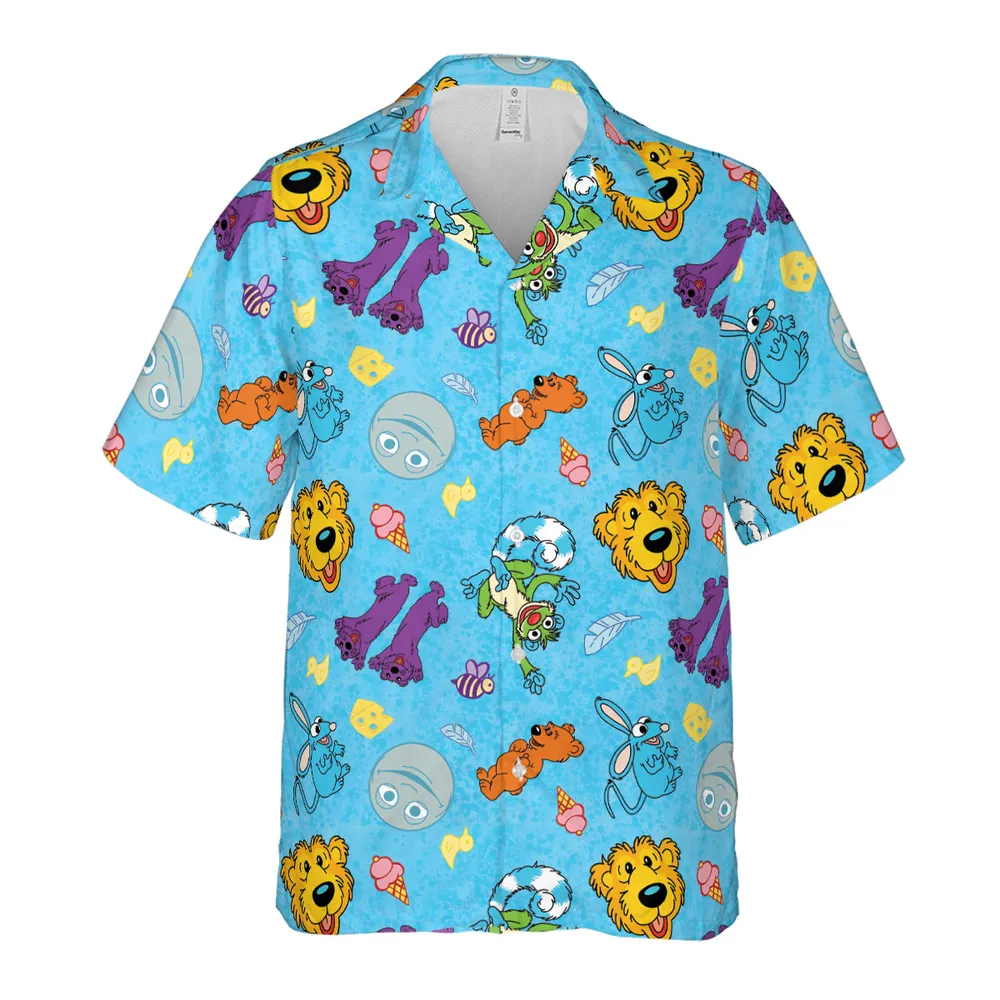 Bear in the Big Blue House Hawaiian Shirt - 2