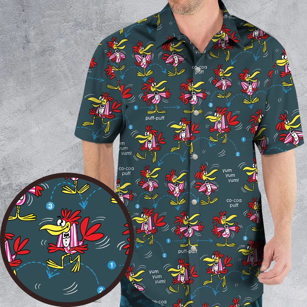 Do The Cuckoo Bird Stomp Hawaiian Shirt - 1