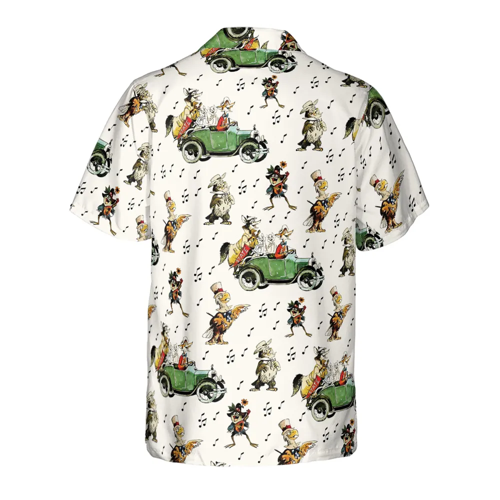 America Sings Characters Hawaiian Shirt - 3