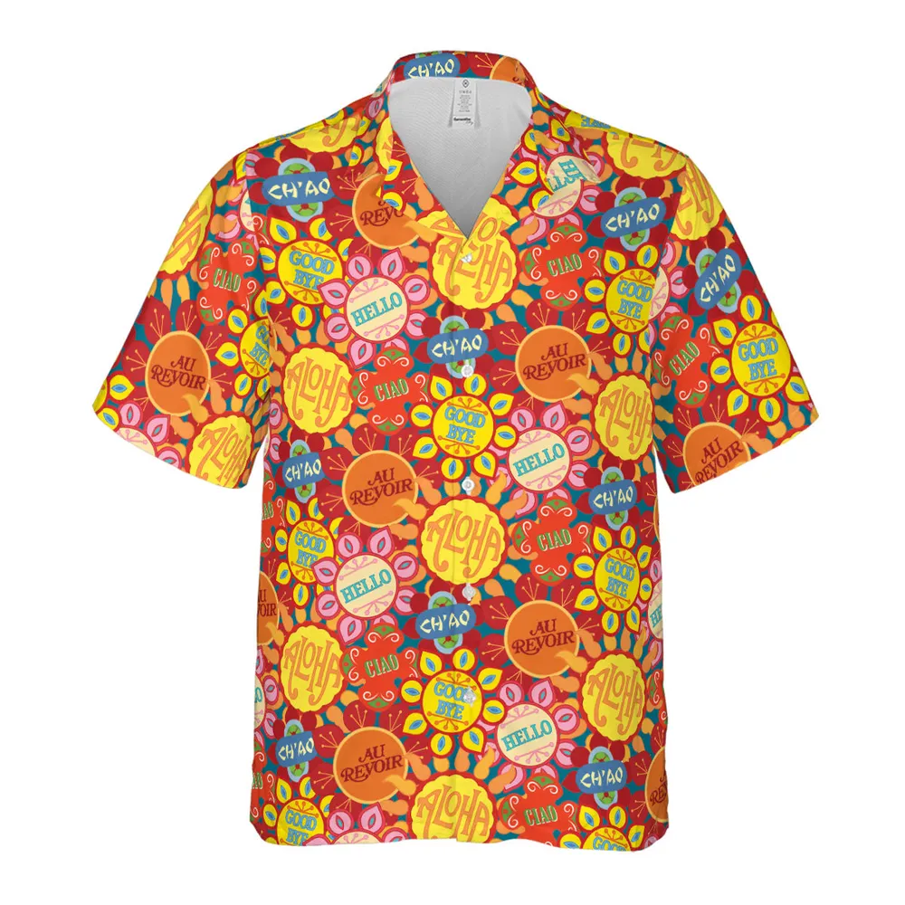 It's a Small World Flowers Hawaiian Shirt - 2