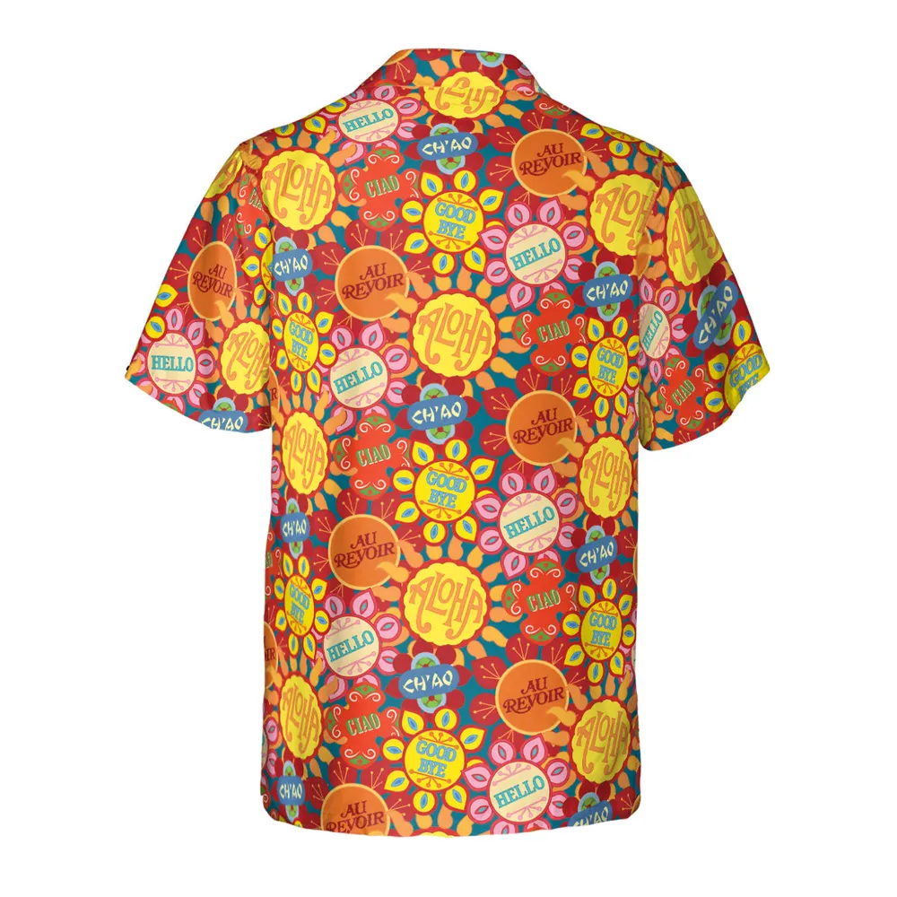 It's a Small World Flowers Hawaiian Shirt - 3