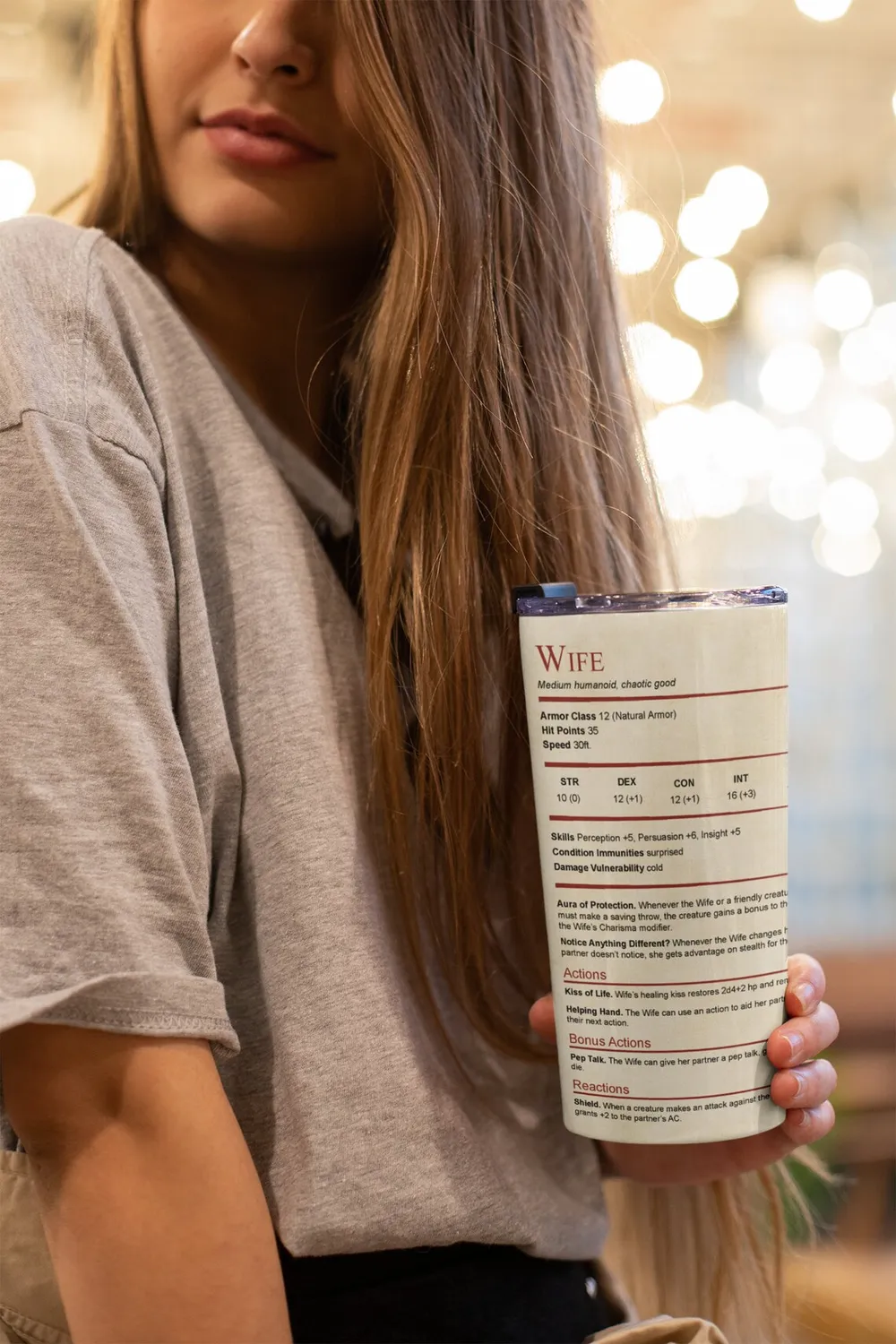 Wife Stats Tumbler - 1