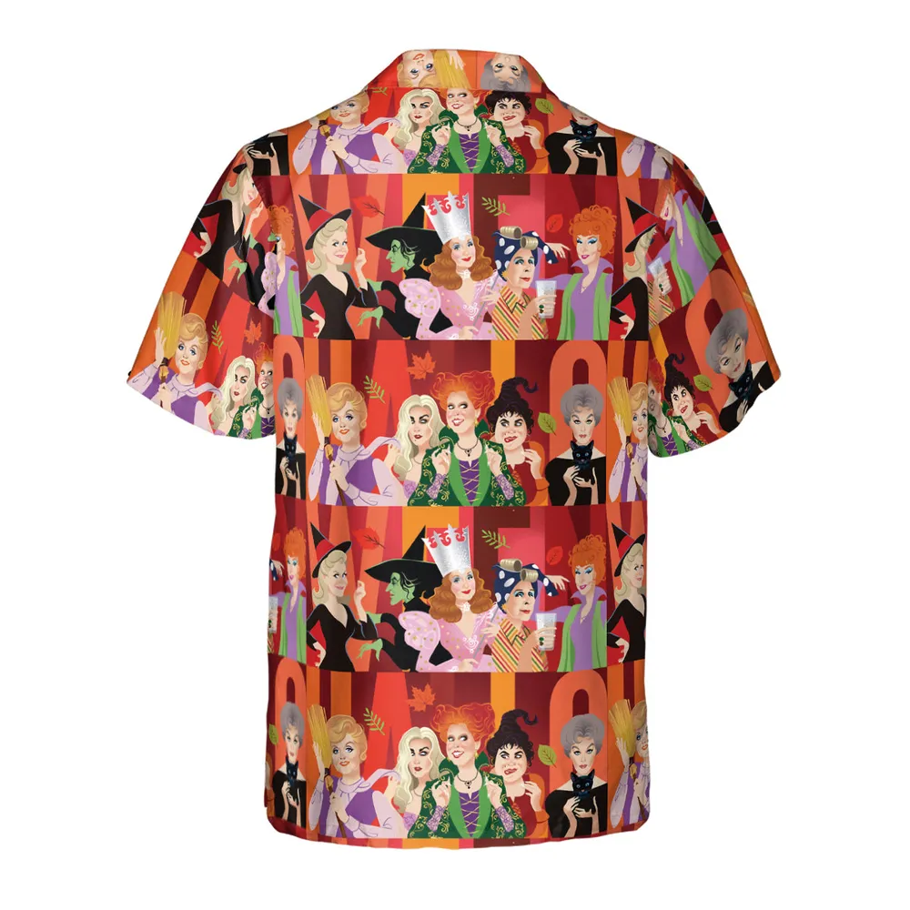 We're witches Hawaiian Shirt - 3