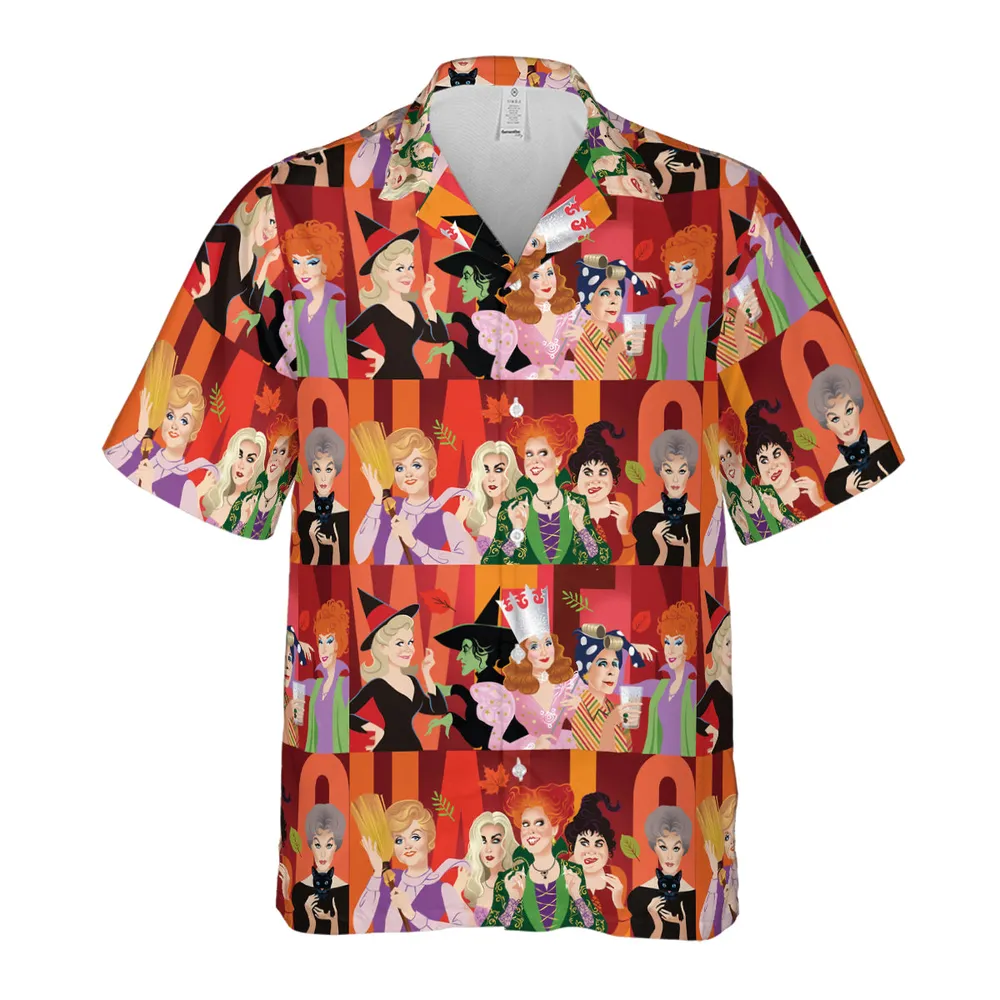We're witches Hawaiian Shirt - 2