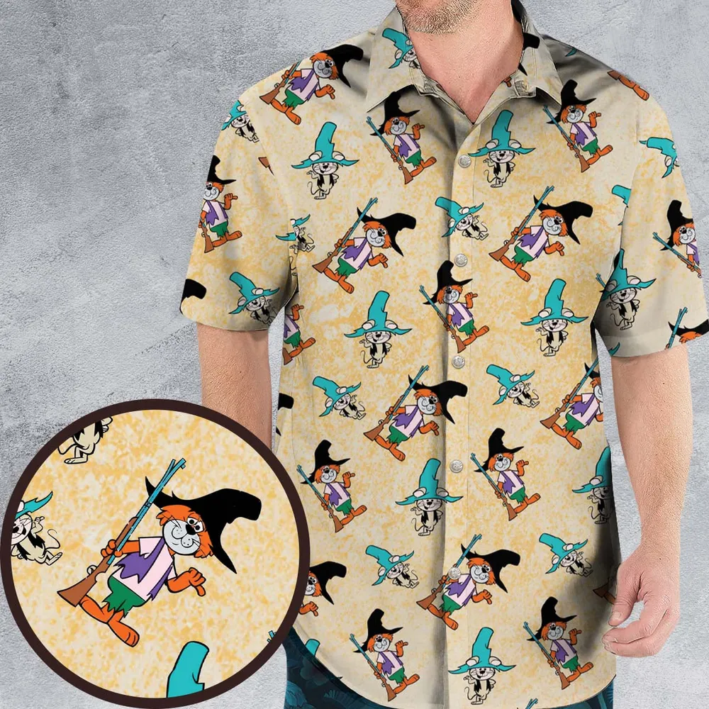 Punkin' Puss & Mushmouse Hawaiian Shirt - 1