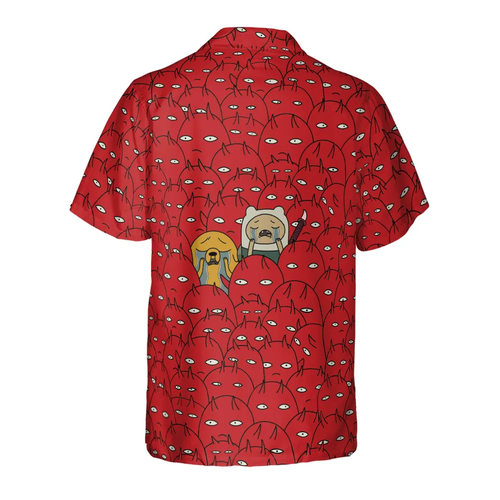 At Hell Adventure Time Hawaiian Shirt - 3