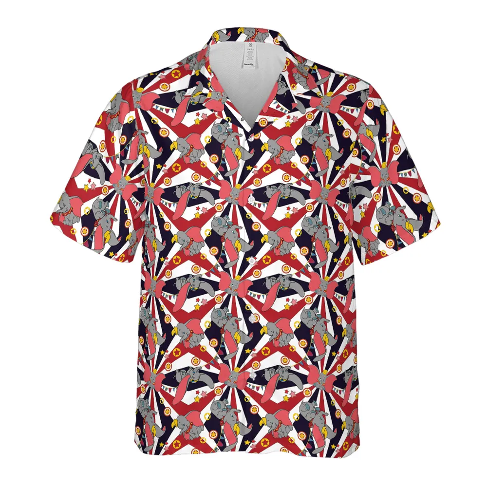 Dumbo's Circus Hawaiian Shirt - 2
