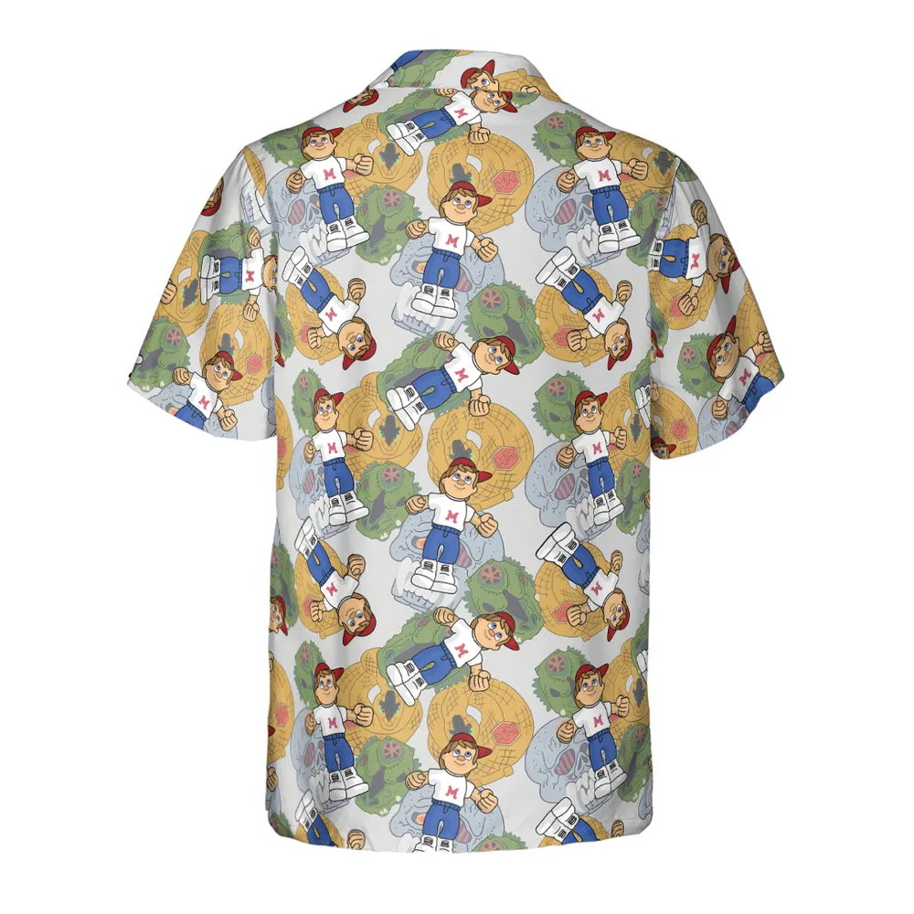 Mighty Max Monster Hawaiian Shirt - 3
