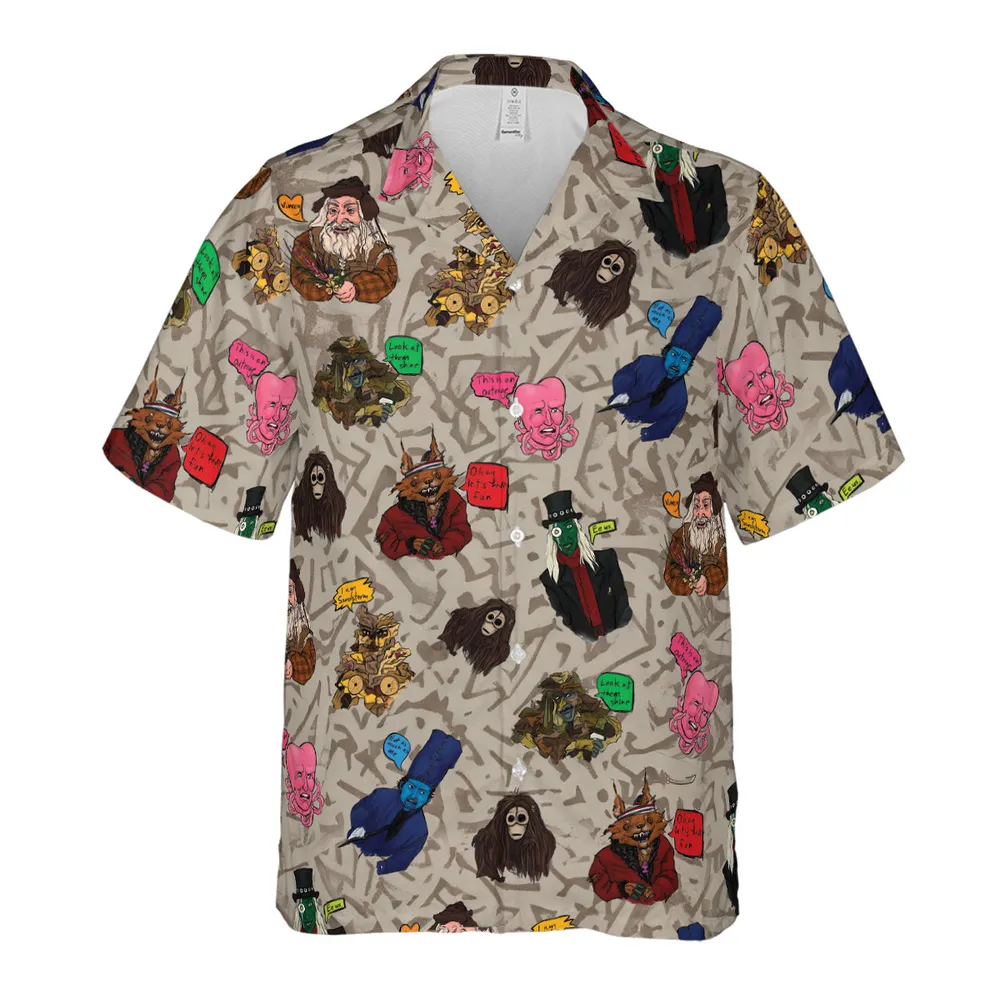 Look At Them Shine Mighty Boosh Hawaiian Shirt - 2