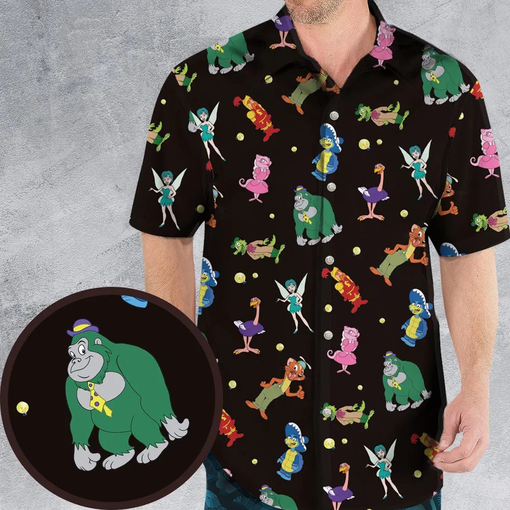 Willy's Vintage Charracters Hawaiian Shirt - 1