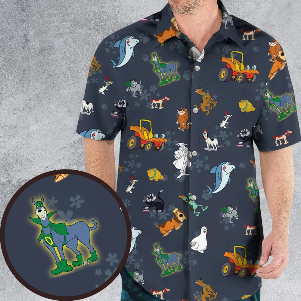 HB Scooby Clones Hawaiian Shirt - 1