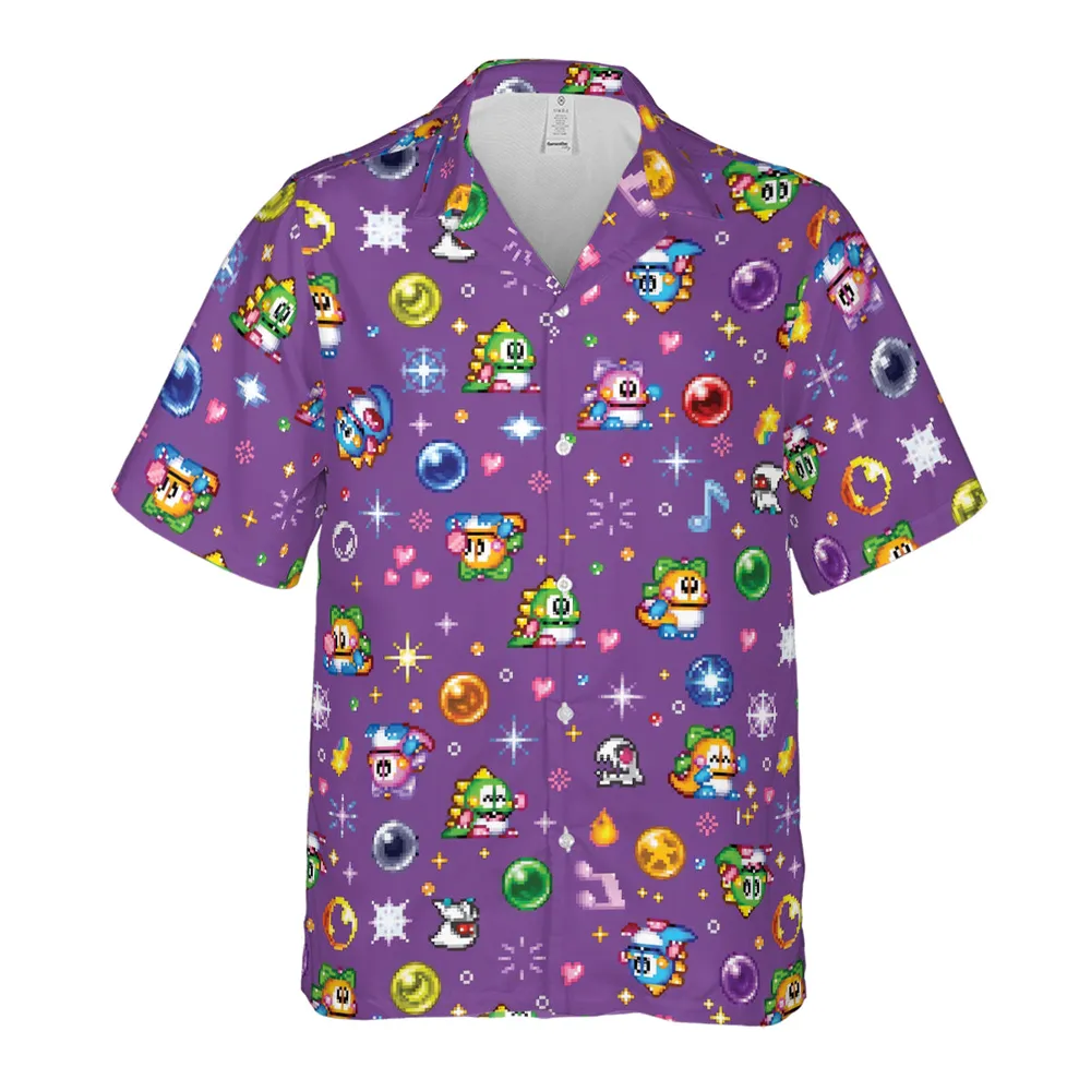 Bubble Bobble Classic Hawaiian Shirt - 2