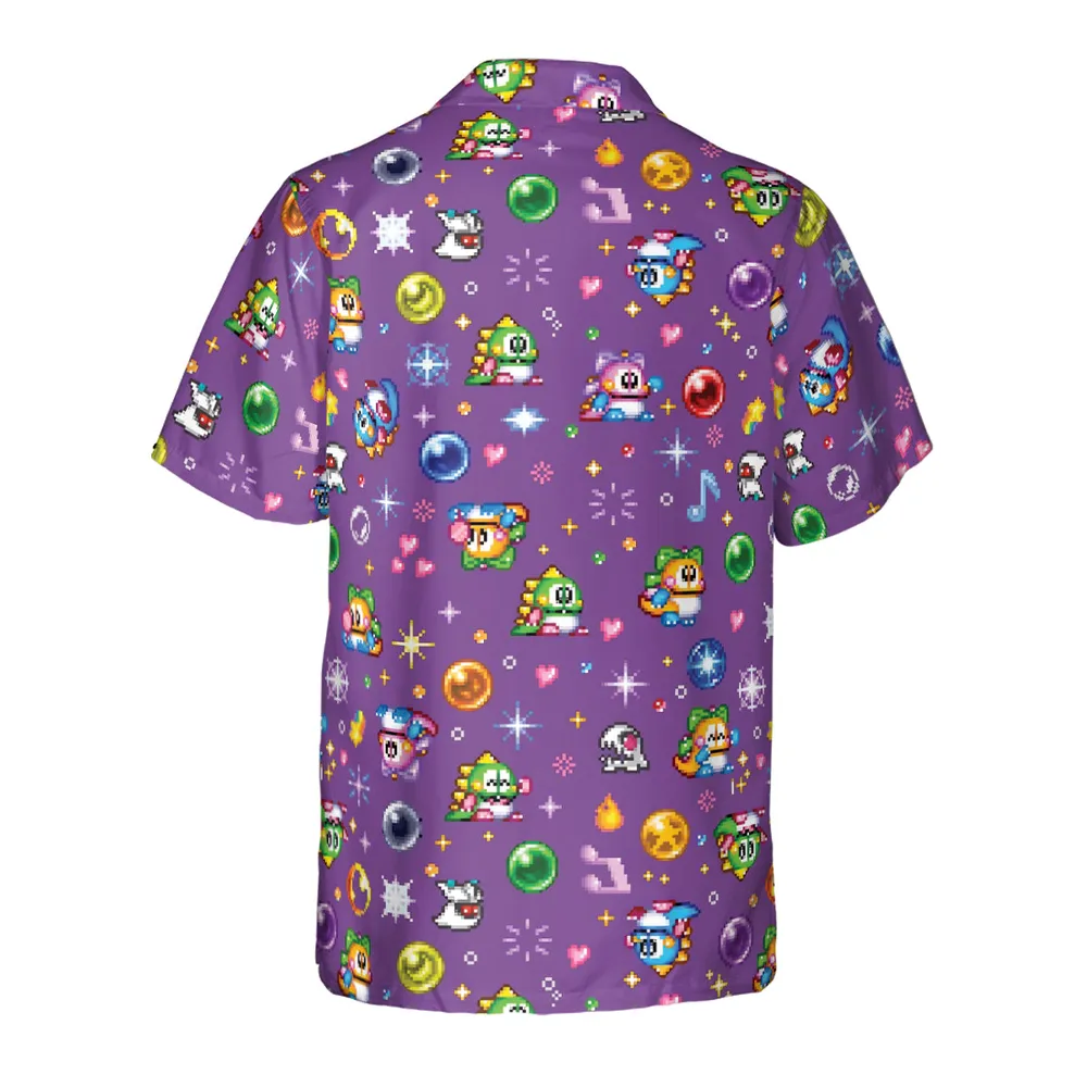 Bubble Bobble Classic Hawaiian Shirt - 3