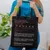 Designer Stats Lined Tote Bag - 1