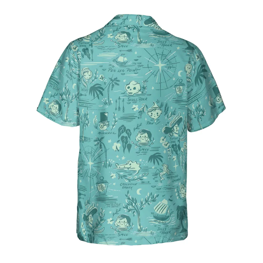 Forever Neverland Peter Pan Hawaiian Shirt - 3