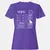 Wife Stats 2 Women's T-Shirt - Purple - 12