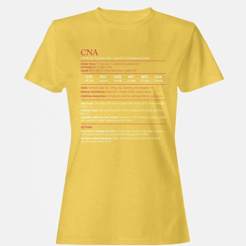 CNA Stats Women's T-Shirt - Daisy - 4