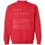 Veterinarian Stats Classic Unisex Sweatshirt - Red - 5