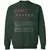 Veterinarian Stats Classic Unisex Sweatshirt - Forest Green - 4
