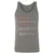 Welder Stats Unisex Jersey Tank - Grey Triblend - 8