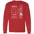 Wife Stats 2 Long Sleeve T-Shirt - Red - 14