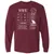 Wife Stats 2 Long Sleeve T-Shirt - Maroon - 11