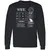 Wife Stats 2 Long Sleeve T-Shirt - Black - 1