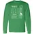 Wife Stats 2 Long Sleeve T-Shirt - Irish Green - 10