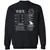 Wife Stats 2 Classic Unisex Sweatshirt - Black - 1