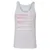 Backpacker Stats Unisex Jersey Tank - White - 14