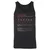 White Hat Stats Unisex Jersey Tank - Black - 1
