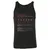 White Hat Stats Unisex Jersey Tank - Charcoal Black Triblend - 5