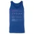 White Hat Stats Unisex Jersey Tank - True Royal - 13