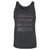 White Hat Stats Unisex Jersey Tank - Dark Grey Heather - 6