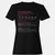 Backpacker Stats Women's T-Shirt - Black - 1