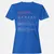Backpacker Stats Women's T-Shirt - Royal - 14