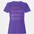 Backpacker Stats Women's T-Shirt - Purple - 12