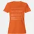 White Hat Stats Women's T-Shirt - Orange - 11