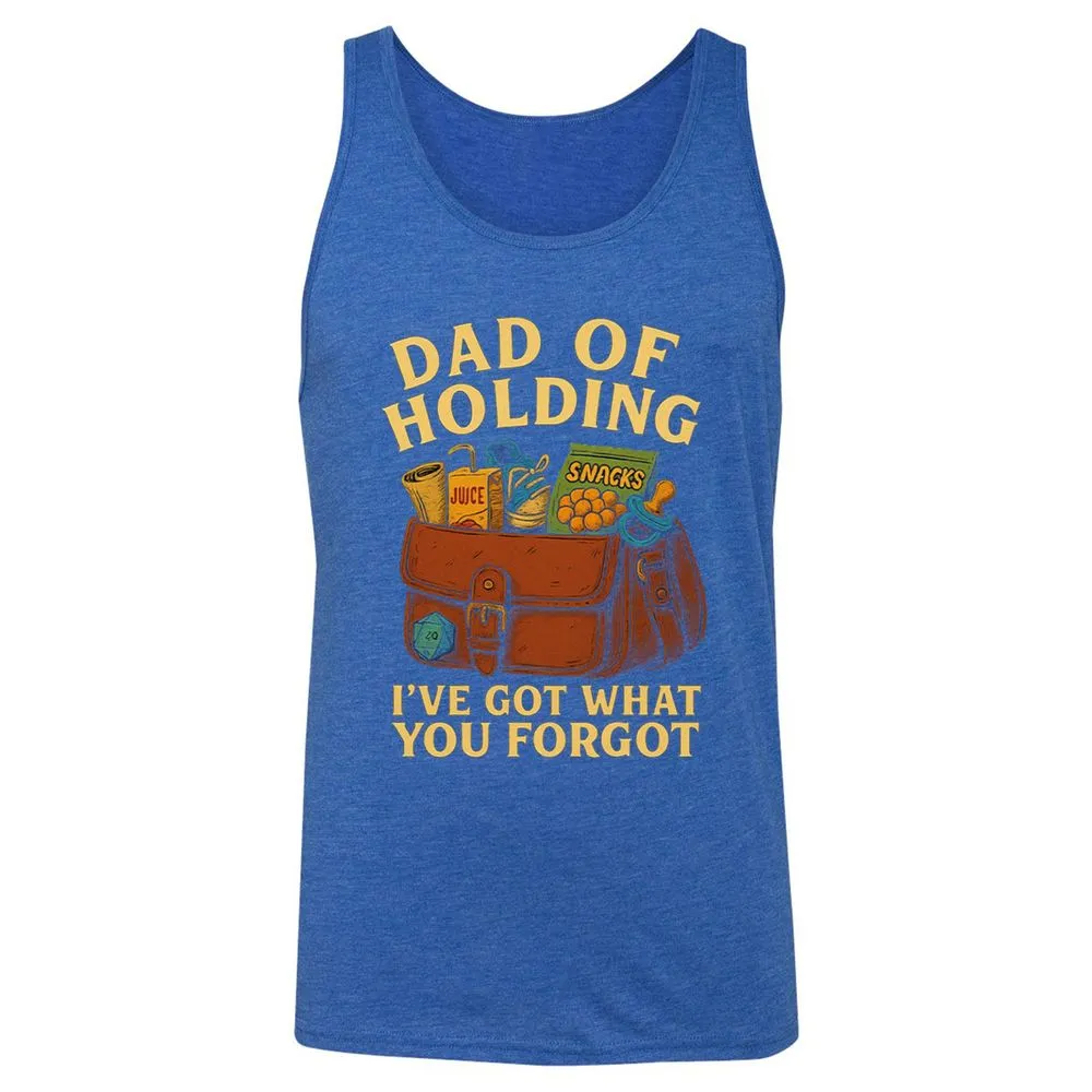Dad Of Holding Unisex Jersey Tank - True Royal Triblend - 12