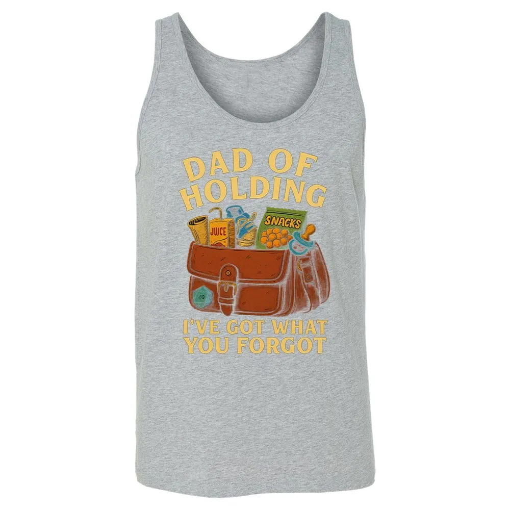 Dad Of Holding Unisex Jersey Tank - Athletic Heather - 4