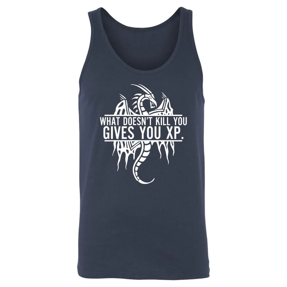 What Doesn't Kill You Unisex Jersey Tank - Navy - 2
