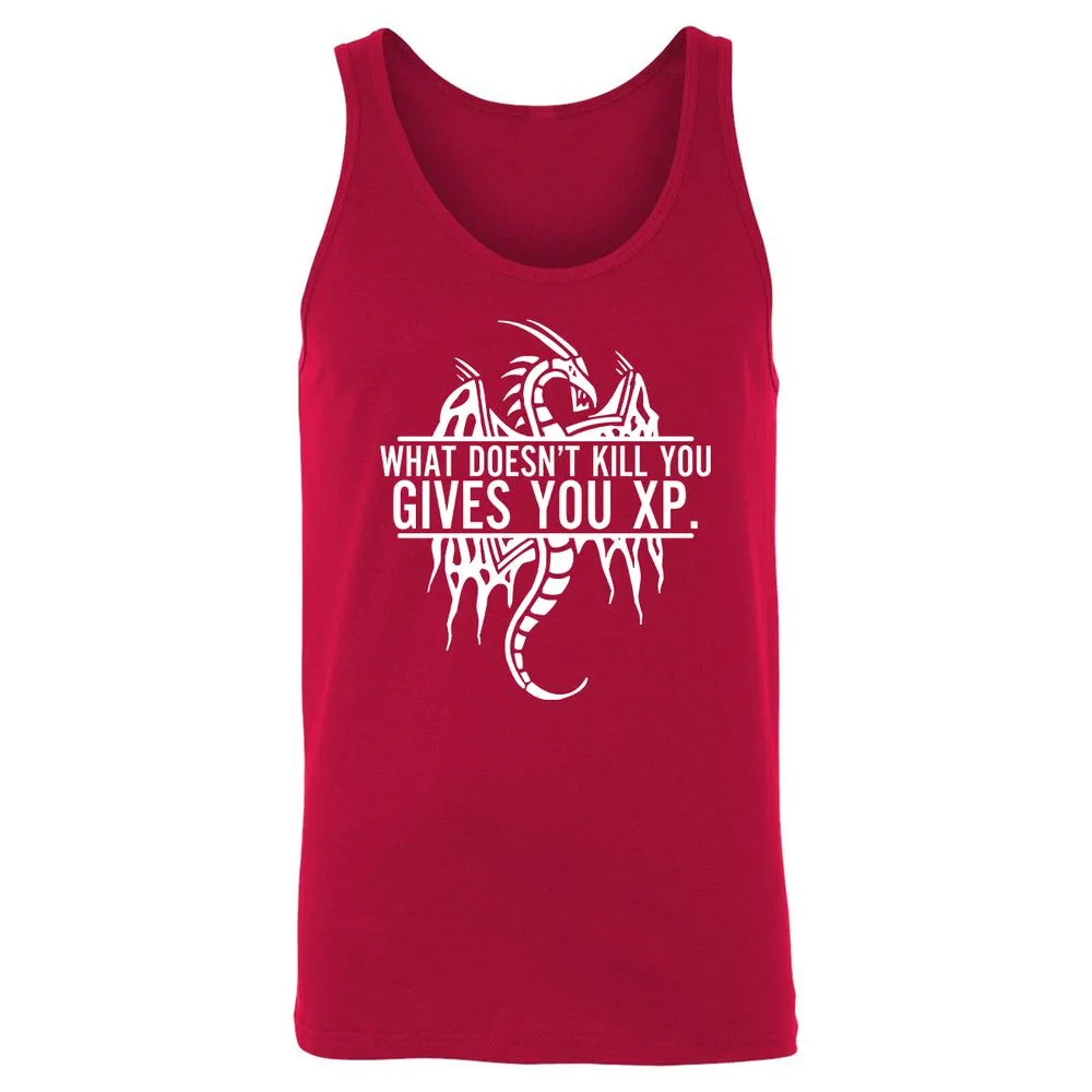 What Doesn't Kill You Unisex Jersey Tank - Red - 11