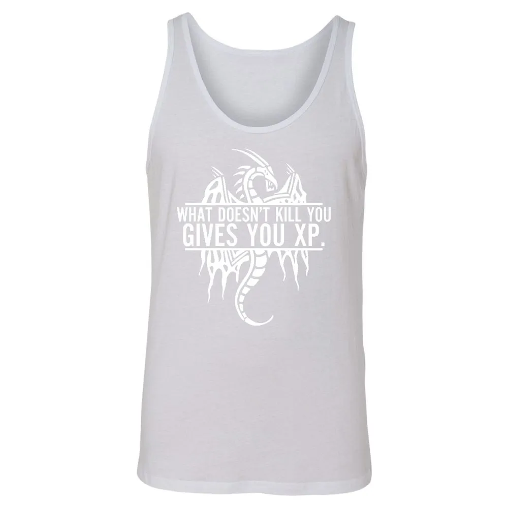 What Doesn't Kill You Unisex Jersey Tank - White - 14
