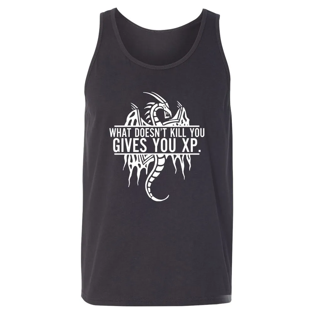 What Doesn't Kill You Unisex Jersey Tank - Dark Grey - 7
