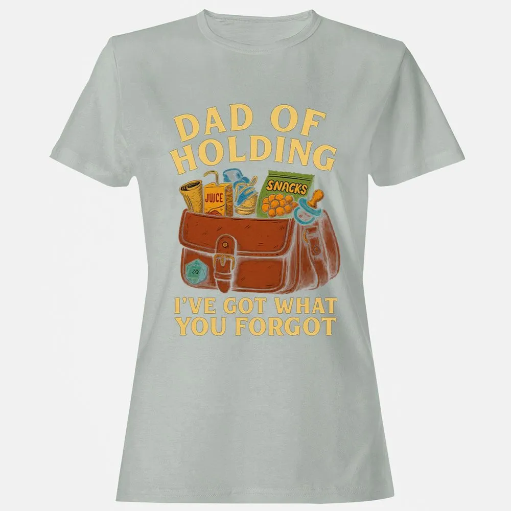 Dad Of Holding Women's T-Shirt - Ash - 2