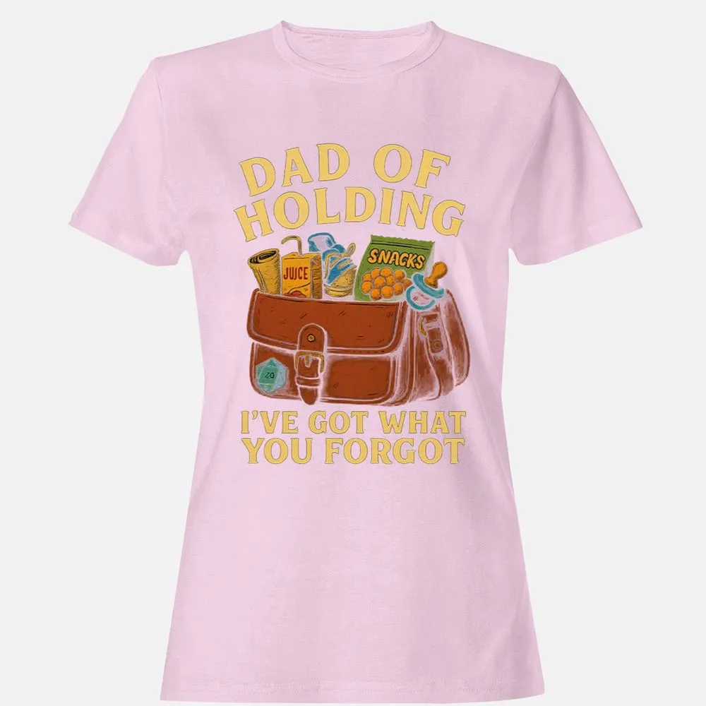 Dad Of Holding Women's T-Shirt - Light Pink - 9